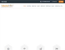 Tablet Screenshot of mediaplaneg.com